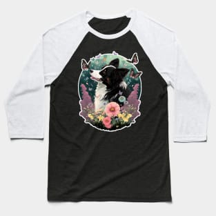 Border Collie Baseball T-Shirt